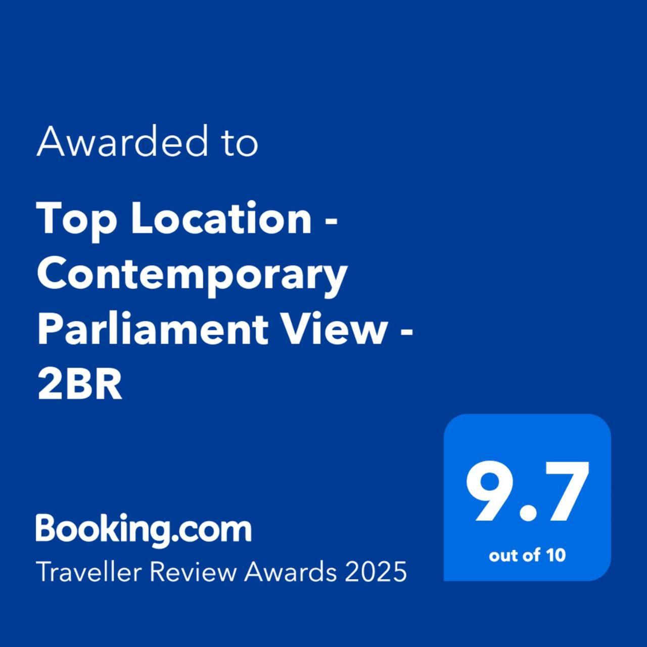 Top Location - Contemporary Parliament View - 2Br Bucureşti Eksteriør bilde